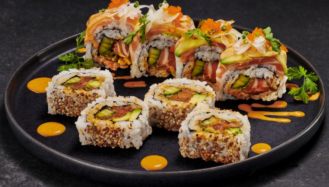 Spicy Tuna Sushi Rolls